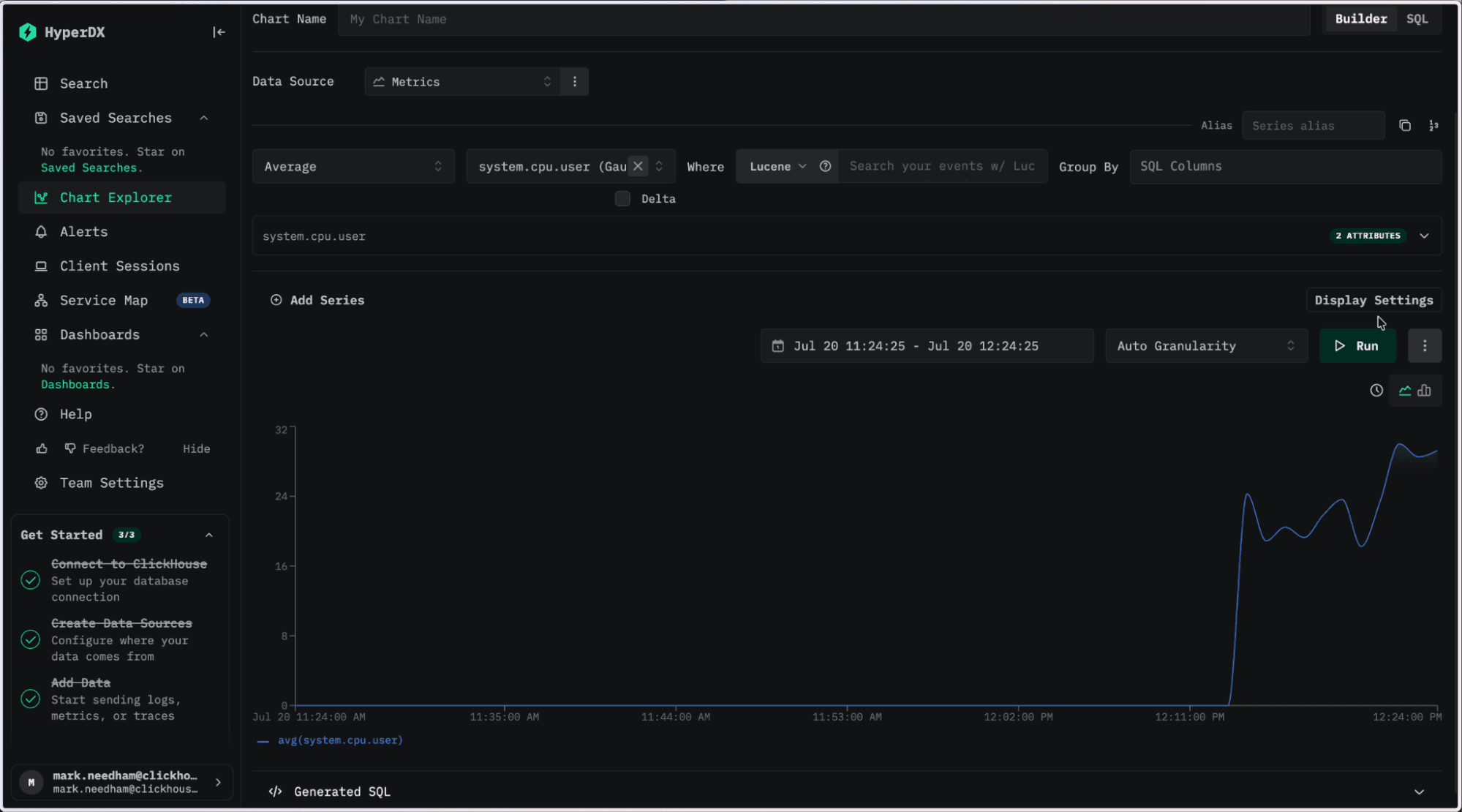 Datadog in clickstack traces 1